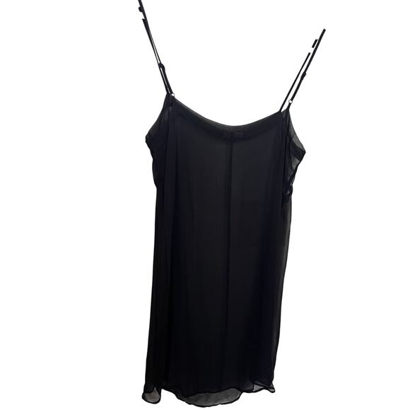 Isabel Marant 100% Silk Tank Cami Top Tunic Black Sheer Size 38 - Picture 2 of 8